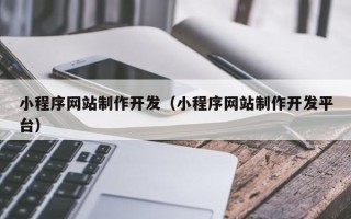 资阳小程序网站制作开发（小程序网站制作开发平台）